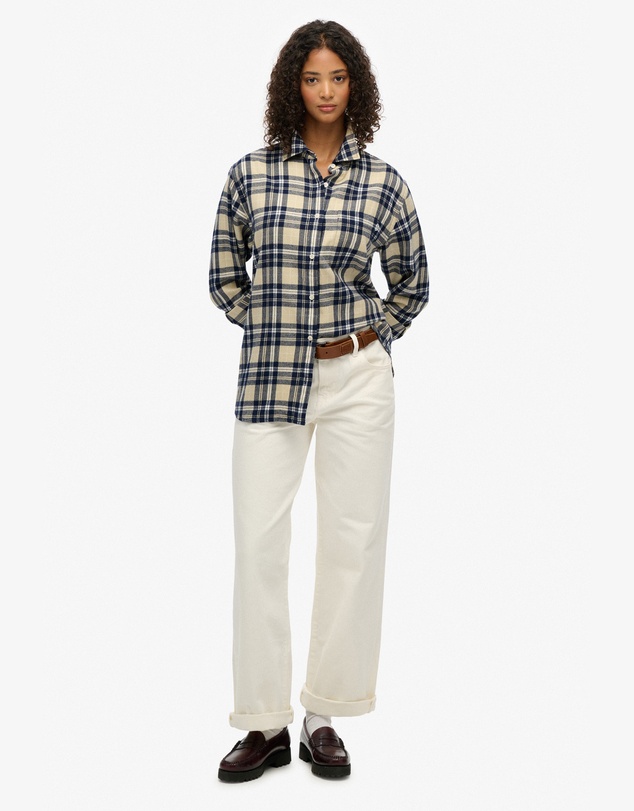 Superdry - Check Flannel Boyfriend Shirt