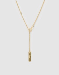 Izoa - Alphabet Letter I Necklace
