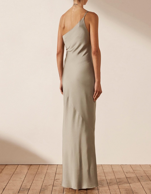 Shona Joy - Luxe Asymmetrical Gathered Maxi Dress