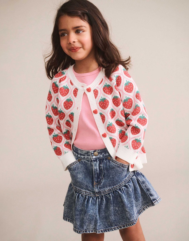 Huxbaby - Strawberry Fields Cardigan - Babies-Teens