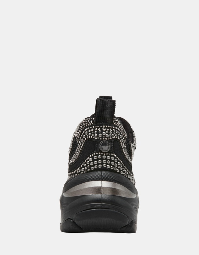 Steve Madden - Zonar-R Black/Pewter Sneakers
