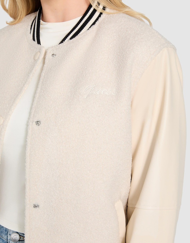 GUESS - Danielle College Bomber Jacket
