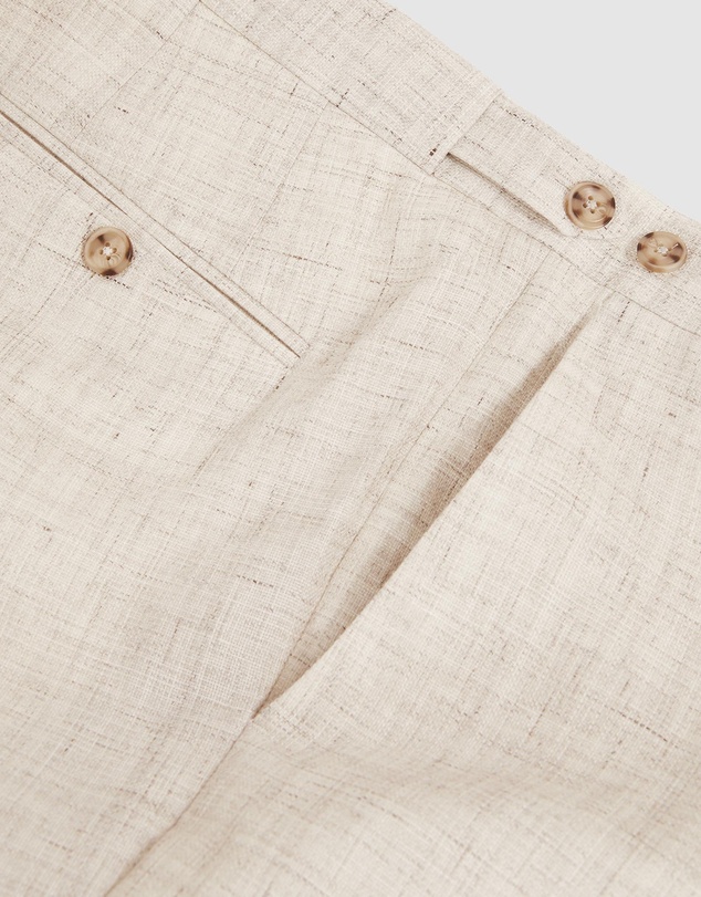 REISS - Bloomfield Linen Trousers
