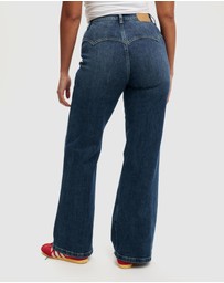 Cotton On - Curvy Stretch Wide Jeans
