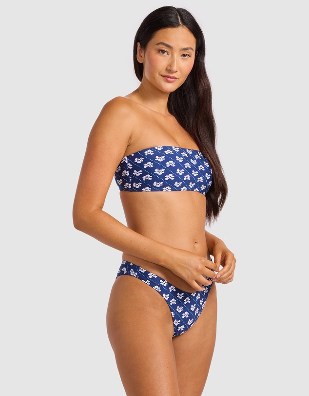 Seafolly - Batik Bloom High Cut Bikini Bottom