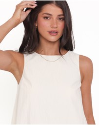 Petal & Pup - Zena Mini Dress - Cream
