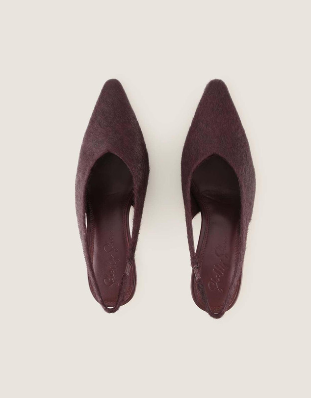Shelly Shen - Twyla High Heels Burgundy