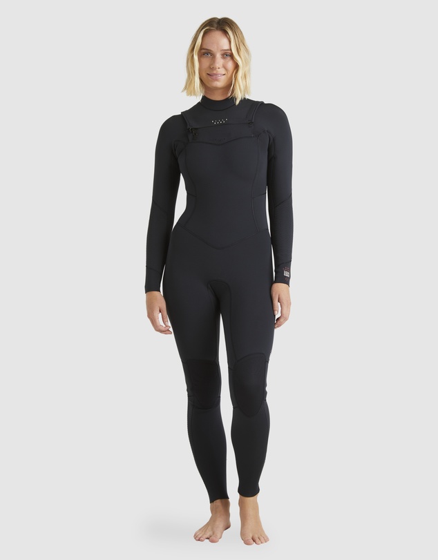 Billabong - Womens 3/2mm Salty Natural Chest Zip Wetsuit