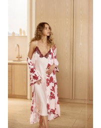 Gingerlilly - Magnolia Silky Satin Long Gown