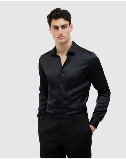Politix - Freddie Faux Silk Shirt