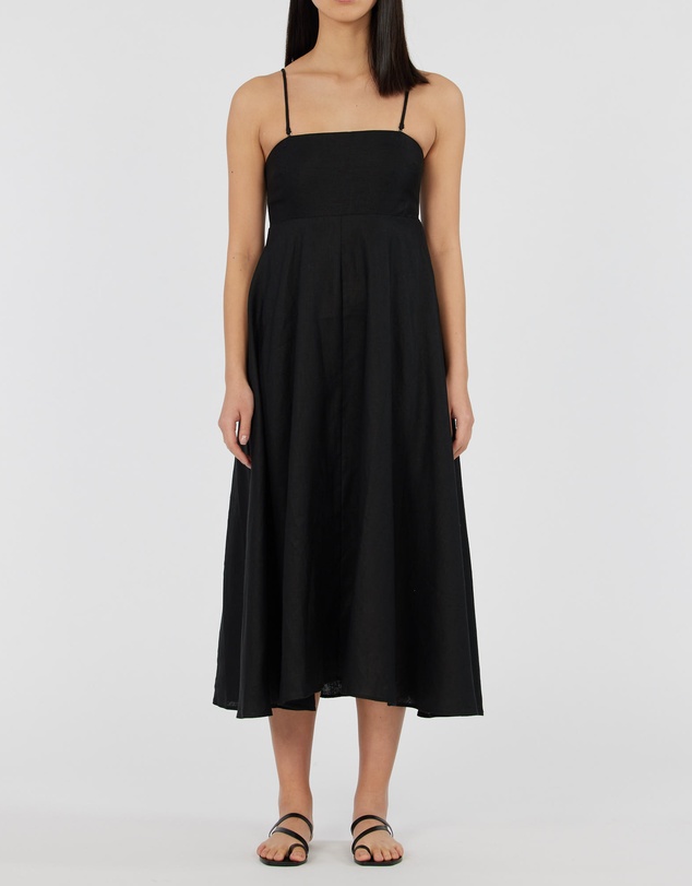 Amelius - Corinna Linen Midi Dress