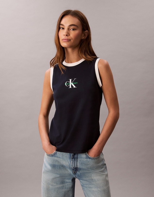 Calvin Klein Jeans - Slim Monogram Tank Top