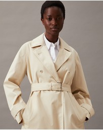Calvin Klein - Twill Trench Coat