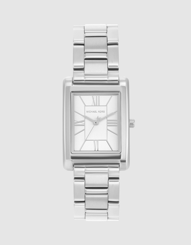 Michael Kors - Essex Silver Tone Analogue Watch