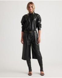 Decjuba - Tabitha Belted Longline Shorts
