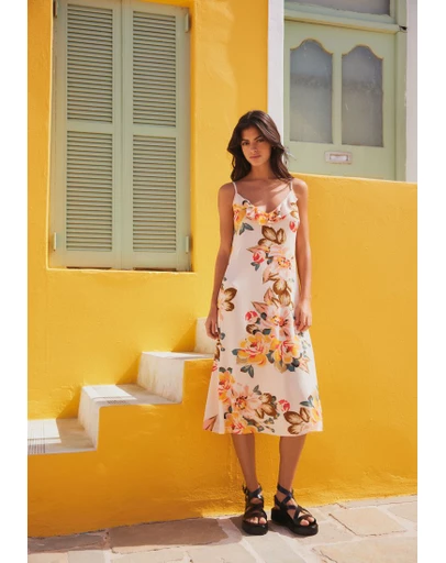 NEXT - Frill Midi Summer Dress