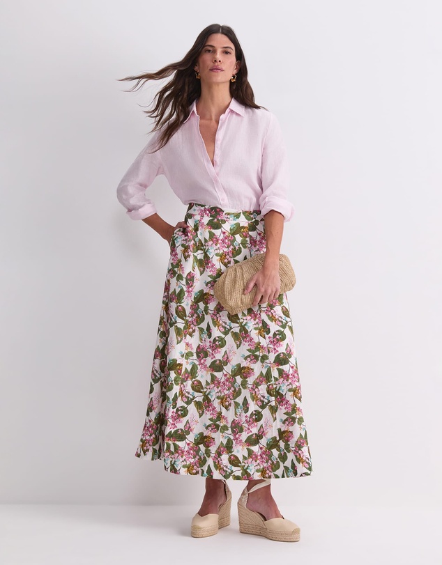 Sportscraft - Osterley Linen Liberty Skirt