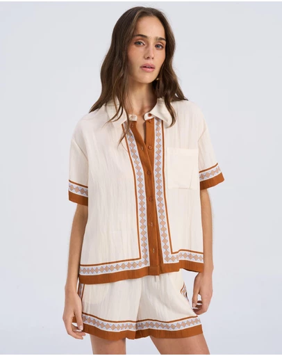 Vero Moda - Elise Printed Shirt