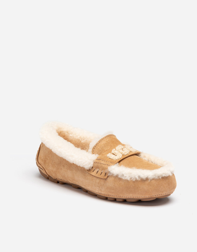 Ozwear Connection Uggs - Violet Shearling Moccasin