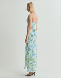 M.N.G - Azalie Ruffled Floral Print Dress