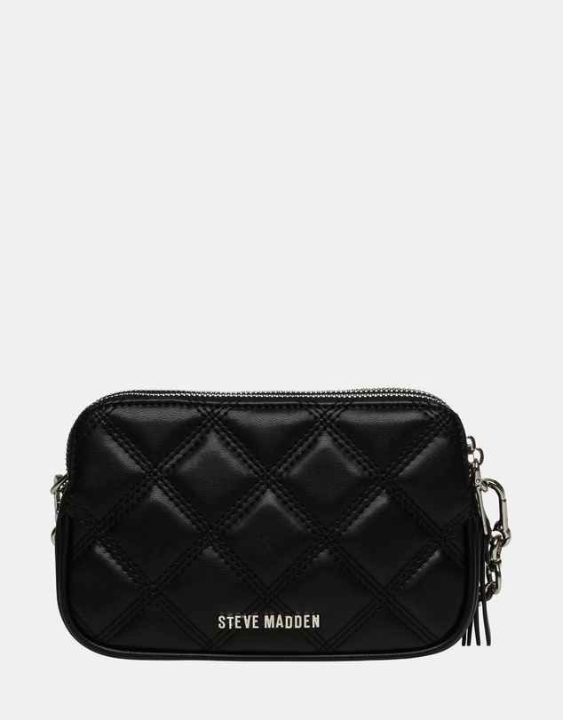 Steve Madden - BMarvis Black Silver Handbag