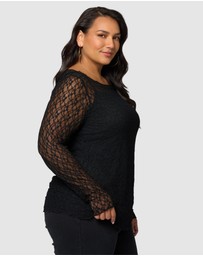 Sunday In The City - Urban Chaos Lace Top