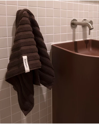 Sunday Supply Co - Chocolate Hand Towel