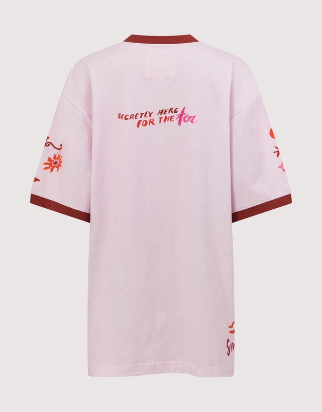The Somewhere Co - Libra Astrology Oversized Tee