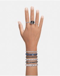 Swarovski - Matrix Vittore ring, Marquise cut, White, Rhodium plated
