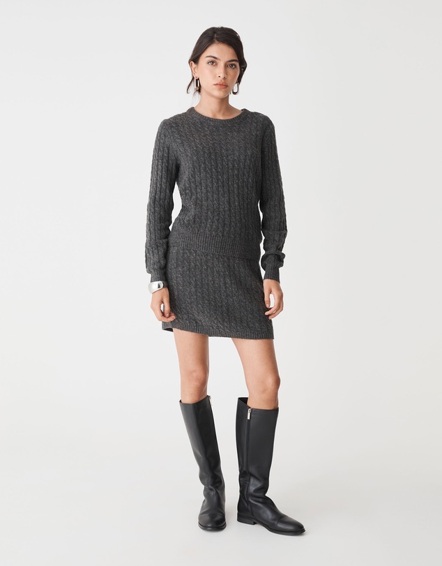 Forcast - Andie Cable Knit Jumper