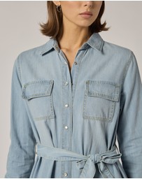 DRICOPER DENIM - Naia Sunbleach Dress