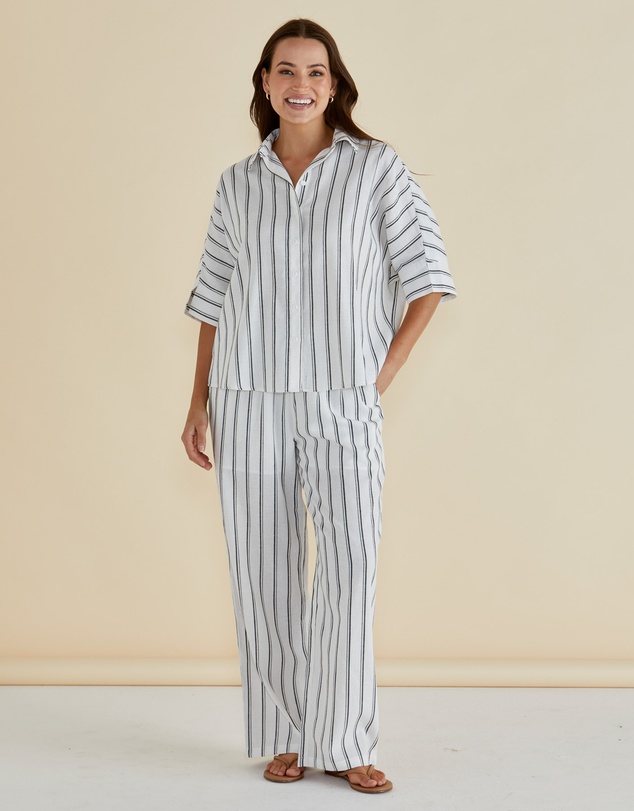 Betty Basics - Lynwood Linen Shirt