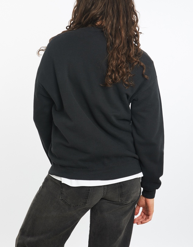 Vintage by The Real Deal - Pre Loved - Vintage 1993 Salon Avion De Paris France 'Black Bird' Sweatshirt