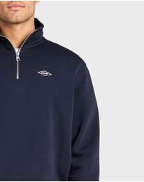 Academy Brand - Academy Contrast 1/4 Zip Sweat