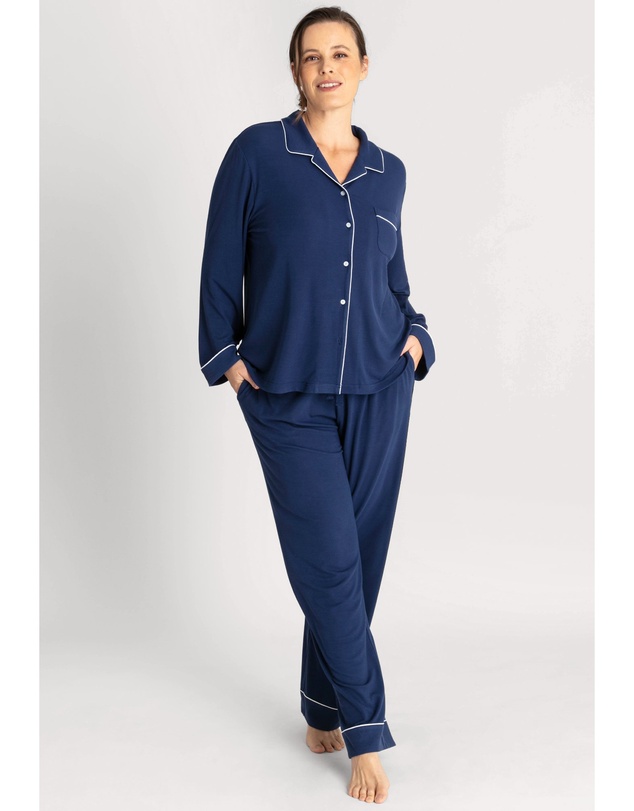 Ava & Audrey  - Ava & Audrey Maddison Knit Lounge PJ Set