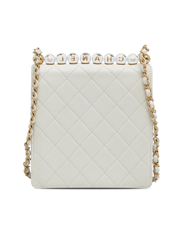 Pre-Loved by Azura Reborn - Pre-Loved Small Chic Pearls Flap
