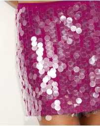 Dazie - Discoteca Sequin Mini Skirt