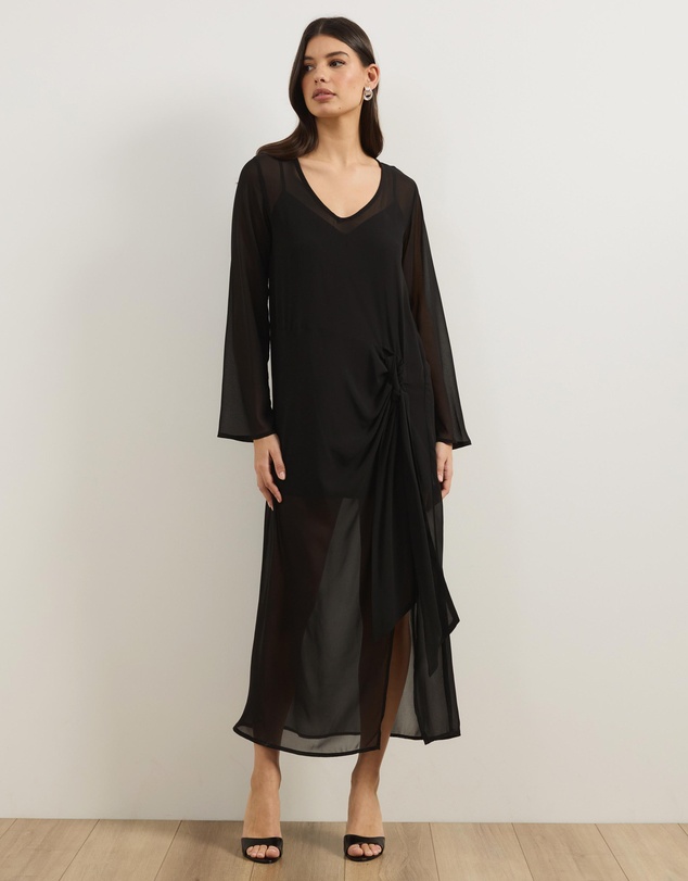 Atmos&Here - Hazel Long Sleeve Maxi Dress
