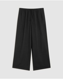 TALA - Soft Linen Drawstring Trousers