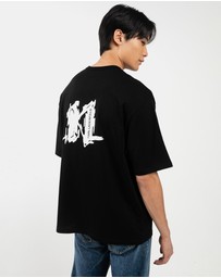Karl Lagerfeld - KL Graphic Oversized T-Shirt
