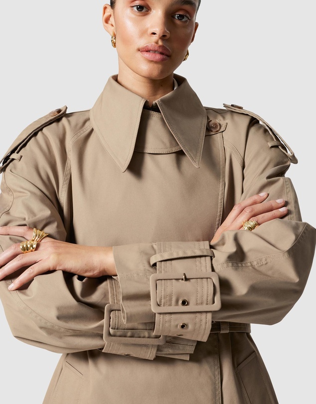& Other Stories - Belted Maxi Trenchcoat