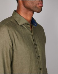 Abelard - Slim Fit European Pure Linen Shirt