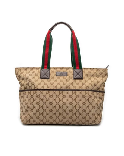 Pre-Loved by Azura Reborn - Pre-Loved GG Canvas Web Tote