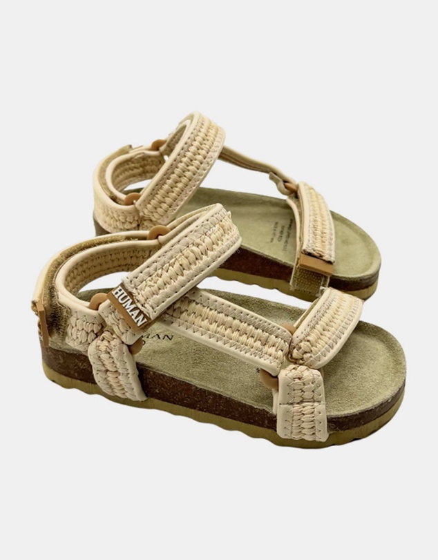 Human - Epic Kids Raffia Sandals