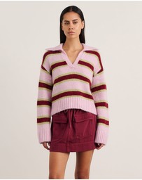 Jag - Lily Collared Knit