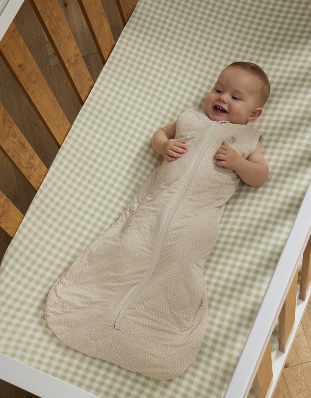 Grow Kindly - Sleeping Bag in Oat Little Pod- 2.5 TOG
