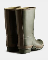 Hunter - Men's Gardener Boot Dark Olive/Clay