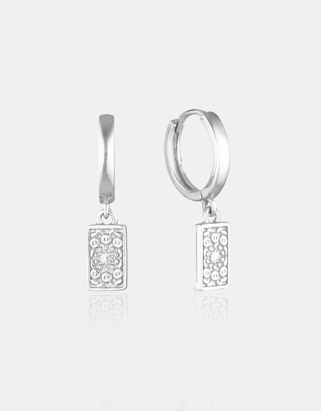 The Silver Collective - Fira Earrings Silver