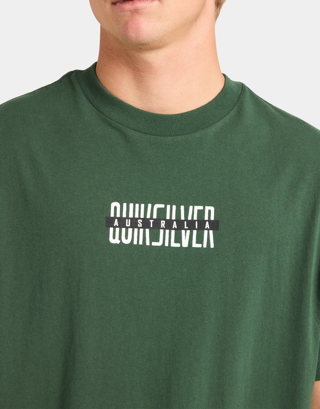 Quiksilver - Mens Aus Splitter T-Shirt