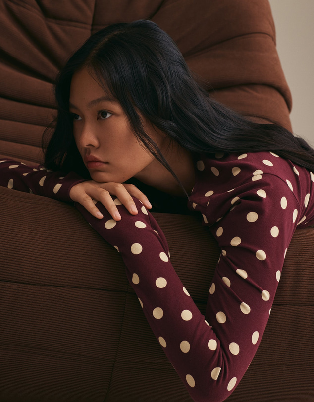 Resting - CloudKnit Jersey Marnie Long Sleeve Dress